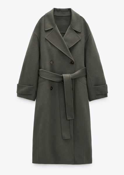 2021 the new double-sided velvet cloth in the long coat with a belt limited edition, Black
2021 the new double-sided velvet cloth in the long coat with a belt limited edition, Black