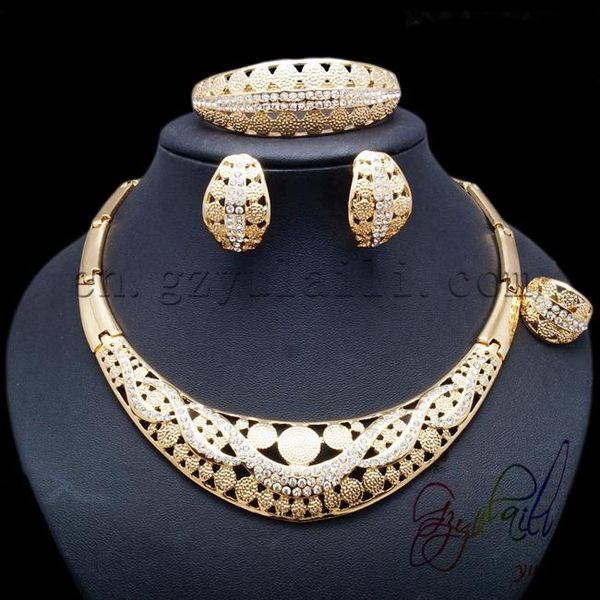 earrings & necklace 2021 sale round hollow out jewellery sets for women latest wedding costume, Silver
earrings & necklace 2021 sale round hollow out jewellery sets for women latest wedding costume, Silver