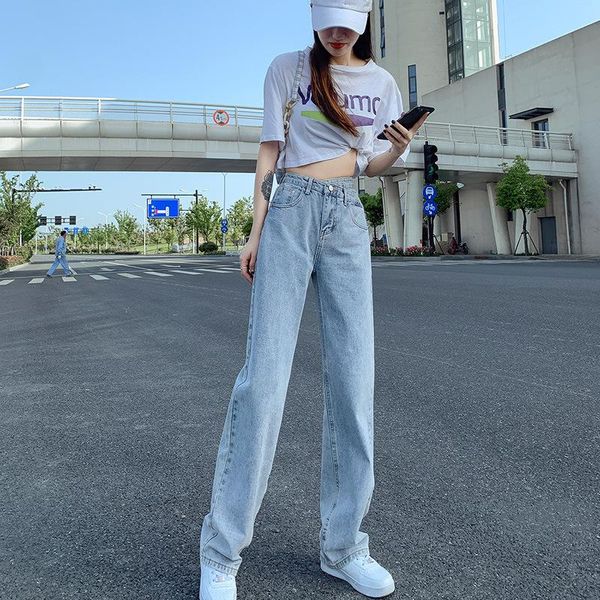 women's jeans wide leg for women bottom baggy denim pants high waist full length hole clothing trousers vintage streetwear 2021 -40, Blue
women's jeans wide leg for women bottom baggy denim pants high waist full length hole clothing trousers vintage streetwear 2021 -40, Blue