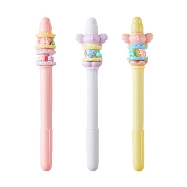 gel pens 3pcs funny rotatable 0.38mm pen cute kawaii writing toy decompression ballpoint for back to school stationery supplies
gel pens 3pcs funny rotatable 0.38mm pen cute kawaii writing toy decompression ballpoint for back to school stationery supplies