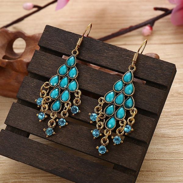 hoop & huggie creative accessories peacock tassel fan earrings female folk, Golden;silver
hoop & huggie creative accessories peacock tassel fan earrings female folk, Golden;silver