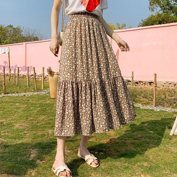 skirts high waist and thin a-line elastic chiffon floral pleated patchwork medium length large swing skirt for women, Black
skirts high waist and thin a-line elastic chiffon floral pleated patchwork medium length large swing skirt for women, Black