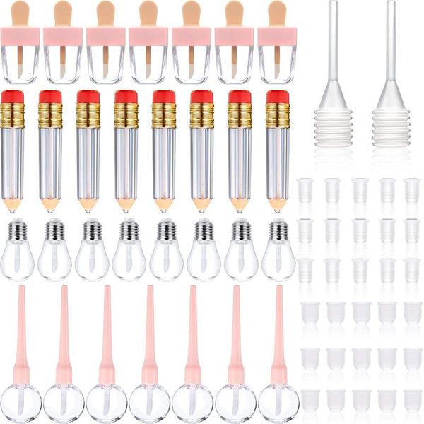 storage bottles & jars 34pcs lip gloss tubes mini 4 styles empty refillable with funnel diy cosmetic container makeup organizer tools
storage bottles & jars 34pcs lip gloss tubes mini 4 styles empty refillable with funnel diy cosmetic container makeup organizer tools