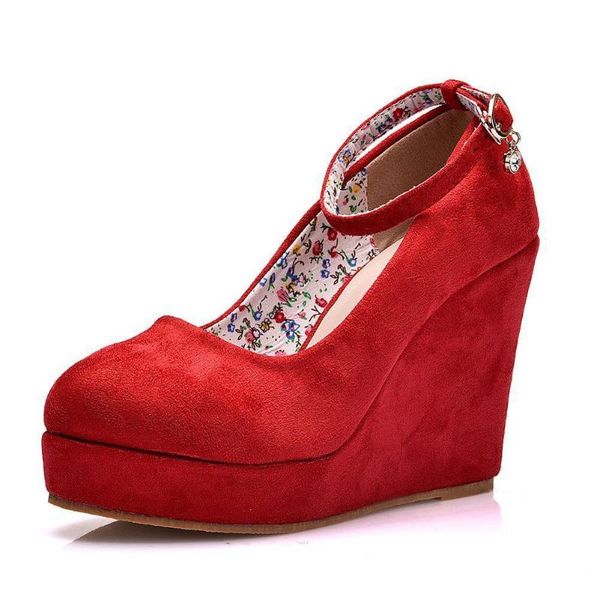 dress shoes 2021 ankle strap fashion summer wedges high heels ladies round toe women pumps red black a0174
dress shoes 2021 ankle strap fashion summer wedges high heels ladies round toe women pumps red black a0174
