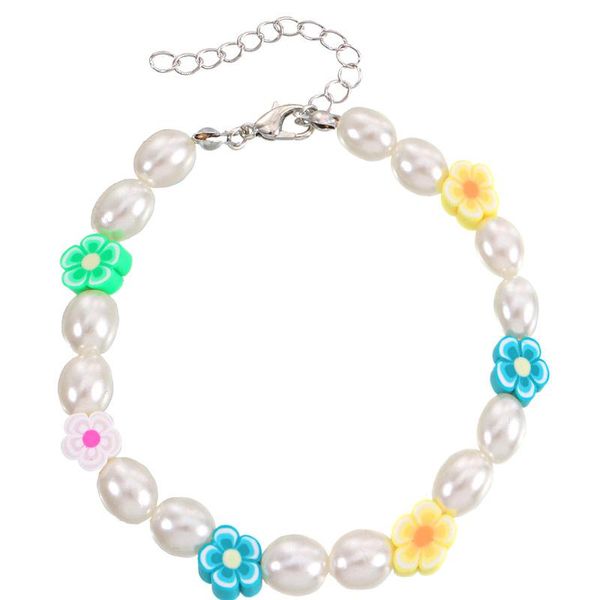 chokers bohemian soft clay flower bead pearl choker chain necklace for women girl wedding party handmade fashion jewelry gift, Golden;silver
chokers bohemian soft clay flower bead pearl choker chain necklace for women girl wedding party handmade fashion jewelry gift, Golden;silver