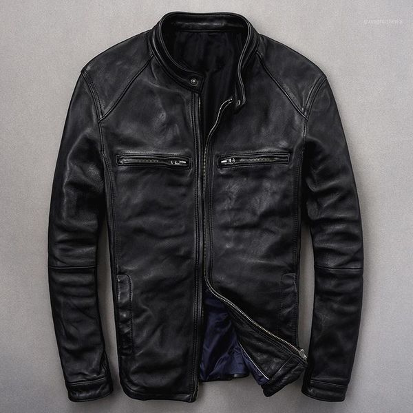 men's leather & faux black 2021 men smart casual jacket plus size xxxl genuine thin sheepskin autumn slim fit fashion natural coat
men's leather & faux black 2021 men smart casual jacket plus size xxxl genuine thin sheepskin autumn slim fit fashion natural coat