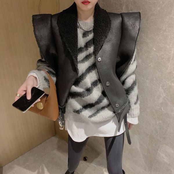 new overszie women sweater 2 piece sets womens elegnat knitted suits pullover female knitting sweaters sleeveless vest, Gray
new overszie women sweater 2 piece sets womens elegnat knitted suits pullover female knitting sweaters sleeveless vest, Gray