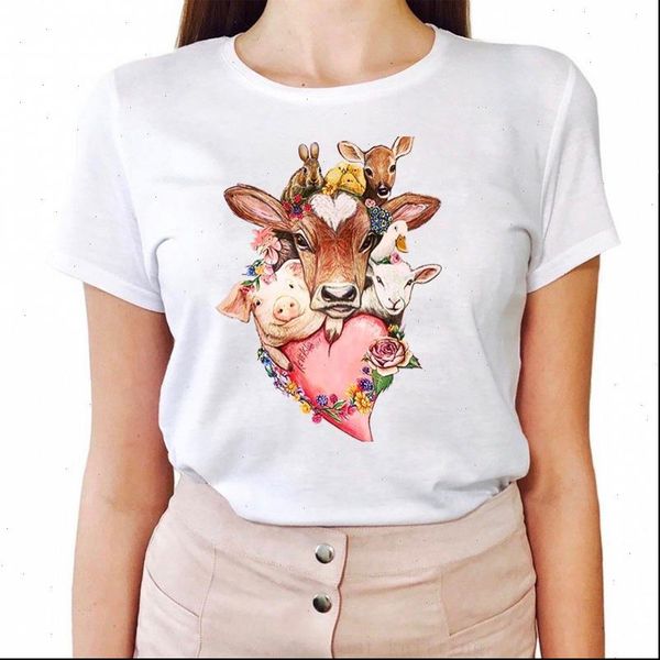 2021 graphic tees for women short sleeve casual white cotton round neck tshirts vegan t shirts harajuku animal friends t
2021 graphic tees for women short sleeve casual white cotton round neck tshirts vegan t shirts harajuku animal friends t