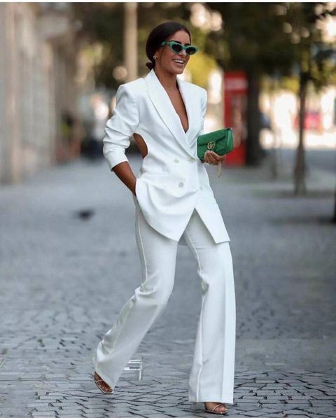 women's suits & blazers zbza 2021 early autumn fashion design double-breasted retro long sleeve elegant lady back hollow personalized s, White;black
women's suits & blazers zbza 2021 early autumn fashion design double-breasted retro long sleeve elegant lady back hollow personalized s, White;black