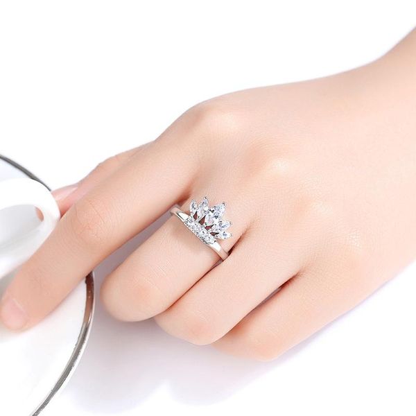 wedding rings surprise price jewellery creative crown zircon women adjustable size ring party trendy statement for girls, Slivery;golden
wedding rings surprise price jewellery creative crown zircon women adjustable size ring party trendy statement for girls, Slivery;golden