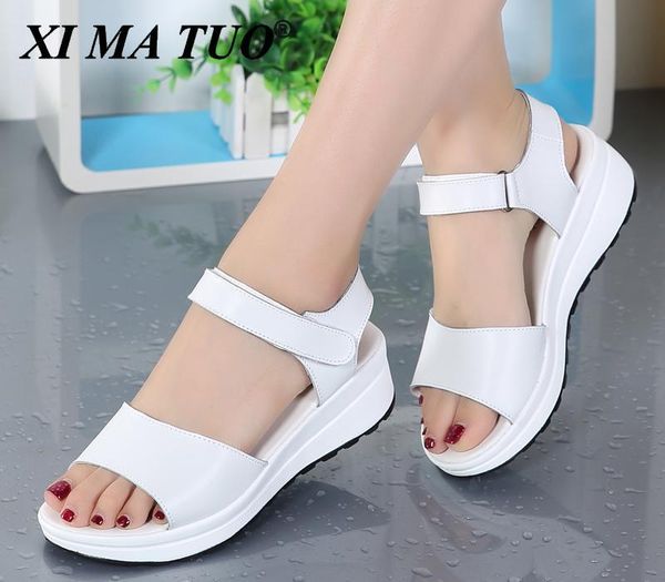 sandals genuine leather women shoes platform ladies white sneakers shoe 2021 summer open toe fashion high heel footwear, Black
sandals genuine leather women shoes platform ladies white sneakers shoe 2021 summer open toe fashion high heel footwear, Black