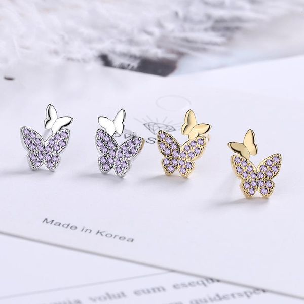 stud luxury fashion butterfly zircon earrings for women girl exquisite beautiful crystal weddings party jewelry gifts, Golden;silver
stud luxury fashion butterfly zircon earrings for women girl exquisite beautiful crystal weddings party jewelry gifts, Golden;silver