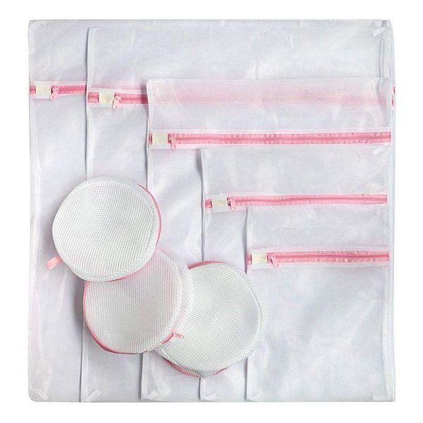 laundry bags bra washing bag lingerie wash for underwear, delicates, socks (set of 8)
laundry bags bra washing bag lingerie wash for underwear, delicates, socks (set of 8)