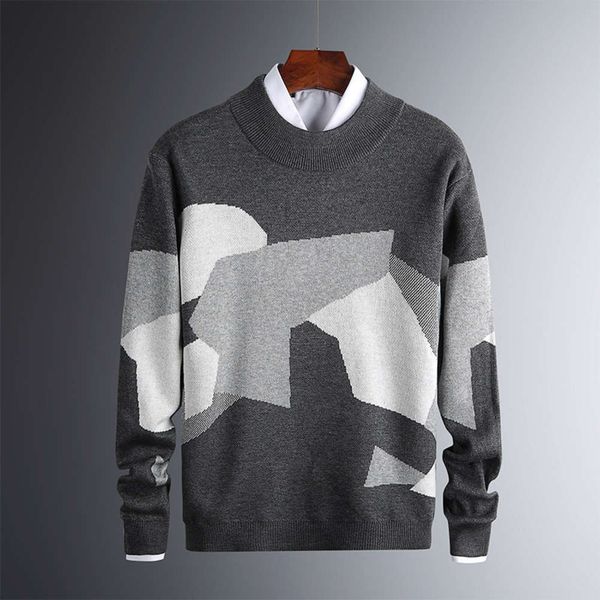 2021sweater men 2020 autumn new youth color contrast fashion t-shirt casual versatile crew neck pullover, White;black
2021sweater men 2020 autumn new youth color contrast fashion t-shirt casual versatile crew neck pullover, White;black