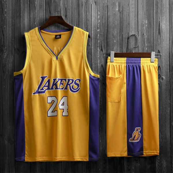lakers james no.23 jersey kobe no.24 basketball suit men's and women's basketball suits, Black;white
lakers james no.23 jersey kobe no.24 basketball suit men's and women's basketball suits, Black;white