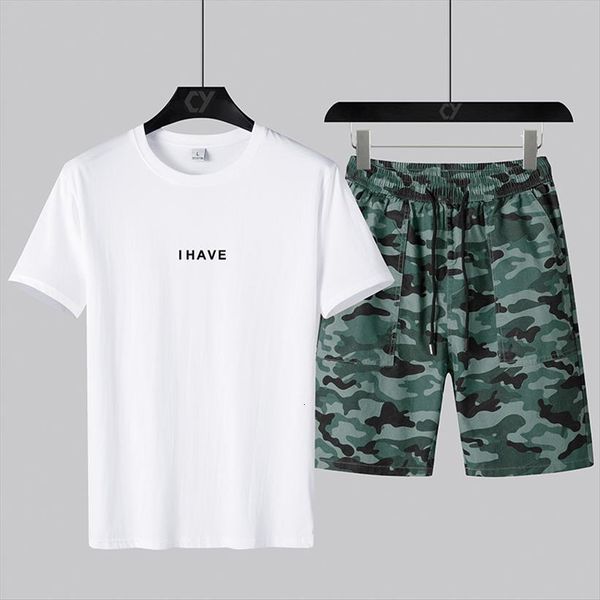 summer t shirt sets men tracksuits casual crewneck short sleeved camouflage shorts fashion 2 piece set pure cotton loose tracksuit, Gray
summer t shirt sets men tracksuits casual crewneck short sleeved camouflage shorts fashion 2 piece set pure cotton loose tracksuit, Gray