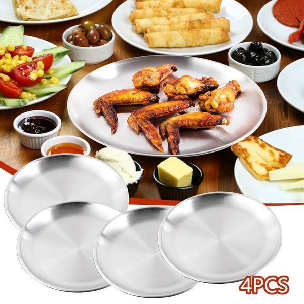 dishes & plates stainless steel dinner restaurant gold serving tray round dessert cake snack silver storage plate cutlery #t3g
dishes & plates stainless steel dinner restaurant gold serving tray round dessert cake snack silver storage plate cutlery #t3g