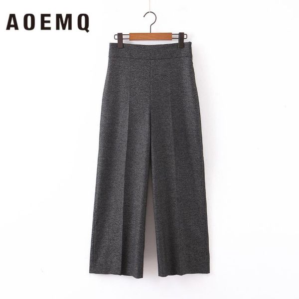 women's pants & capris aoemq casual loose dance party wear wide leg gray adjustable zipper breasted waist women buttoms clothing, Black;white
women's pants & capris aoemq casual loose dance party wear wide leg gray adjustable zipper breasted waist women buttoms clothing, Black;white