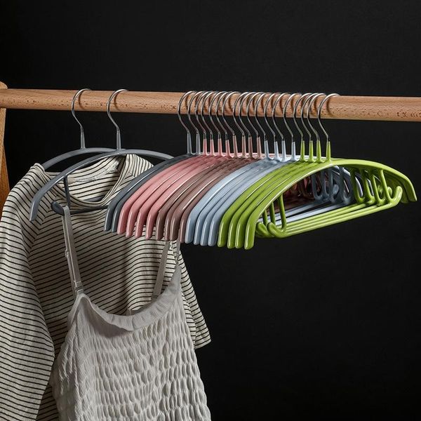hangers & racks 10pcs household impregnated plastic clothes hanger non-skid trousers for children's
hangers & racks 10pcs household impregnated plastic clothes hanger non-skid trousers for children's