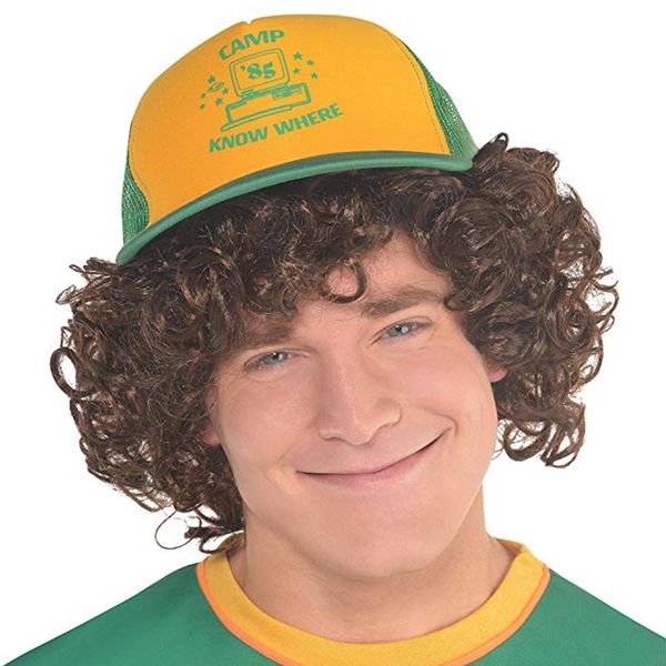 wholesale stranger things dustin baseball hat for adults features camp know where headline in green and yellow mesh caps visor, Blue;gray
wholesale stranger things dustin baseball hat for adults features camp know where headline in green and yellow mesh caps visor, Blue;gray