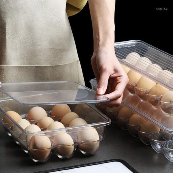 storage bottles & jars transparent 12/14/21 grids refrigerator egg holder box with lid kitchen freshness separated food savers tray
storage bottles & jars transparent 12/14/21 grids refrigerator egg holder box with lid kitchen freshness separated food savers tray
