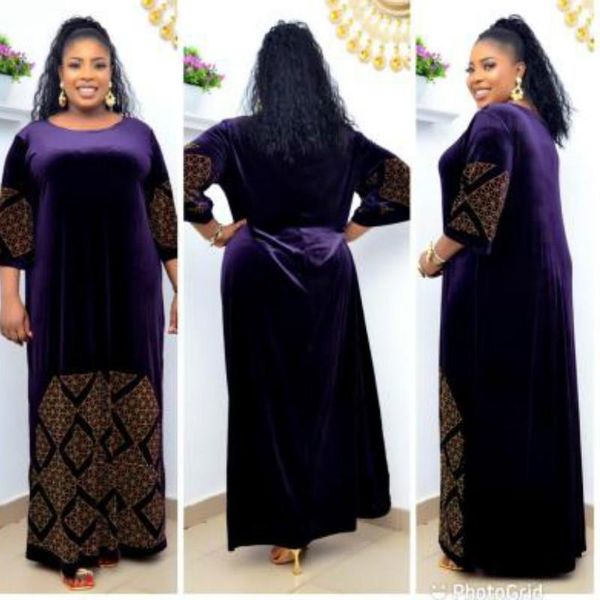 velvet diamond black gowns robe maxi dress o neck loose african dresses for women winter new fashion design dashiki dress, Red
velvet diamond black gowns robe maxi dress o neck loose african dresses for women winter new fashion design dashiki dress, Red