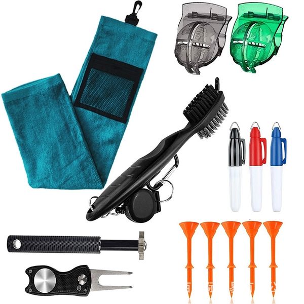 golf club head cleaning set double side brush sports towel scriber pen green fork tee
golf club head cleaning set double side brush sports towel scriber pen green fork tee