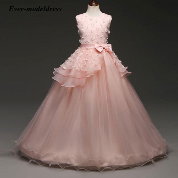 girl's dresses 2021 applique flower girl ball gown handmade flowers bow long birthday christmas party vestidos girls pageant gowns, Red;yellow
girl's dresses 2021 applique flower girl ball gown handmade flowers bow long birthday christmas party vestidos girls pageant gowns, Red;yellow