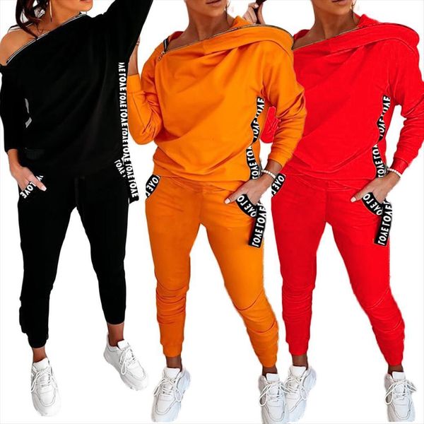 tracksuit love letter print womenpant long sleeve hooded sweatshirt hoodie pockets jogger sweatpant streetwear outfit 2 piece set, White
tracksuit love letter print womenpant long sleeve hooded sweatshirt hoodie pockets jogger sweatpant streetwear outfit 2 piece set, White