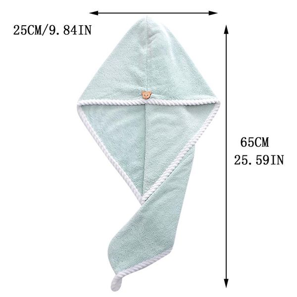 shower caps white coral velvet dry hair bath towel microfiber quick drying turban super absorbent women cap wrap with button thicken
shower caps white coral velvet dry hair bath towel microfiber quick drying turban super absorbent women cap wrap with button thicken