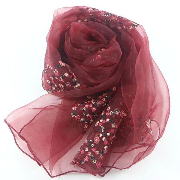 scarves scarf eugen yarn thin embroidered colorful silk air conditioning shawl translucent wholesale, Blue;gray
scarves scarf eugen yarn thin embroidered colorful silk air conditioning shawl translucent wholesale, Blue;gray