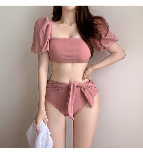 new ladies split ins version wind of color pure sister royal division high-belt sleeves covering warm spring arms women's bathing suits, White;black
new ladies split ins version wind of color pure sister royal division high-belt sleeves covering warm spring arms women's bathing suits, White;black