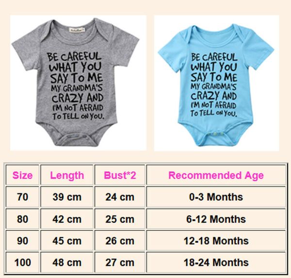 baby boy girl toddler grandma romper jumpsuit clothes outfit baby summer clothing 0-24months, Blue
baby boy girl toddler grandma romper jumpsuit clothes outfit baby summer clothing 0-24months, Blue