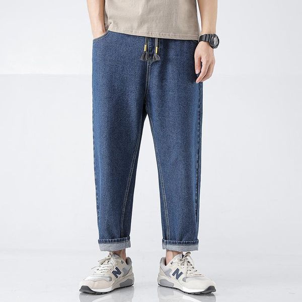 men's jeans large size 7xl 140kg 2021 summer thin blue loose casual korean fashion harem pants male denim trousers
men's jeans large size 7xl 140kg 2021 summer thin blue loose casual korean fashion harem pants male denim trousers