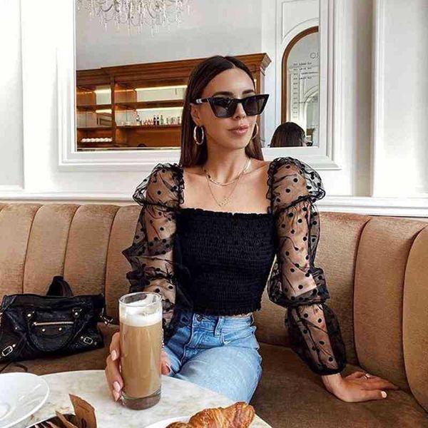 women's blouses & shirts mesh sheer blouse chiffon fashion black female see-through long sleeve organza transparent tunic zity, White
women's blouses & shirts mesh sheer blouse chiffon fashion black female see-through long sleeve organza transparent tunic zity, White