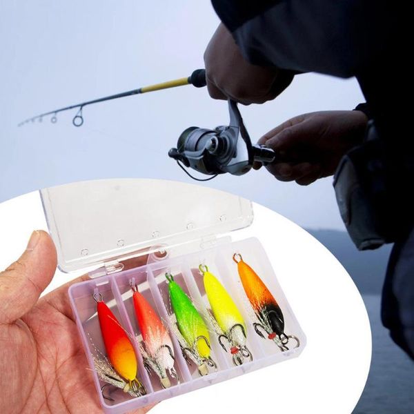 fishing hooks metal 5pcs/set versatile sea hook non-deformed lure mini tool reusable for
fishing hooks metal 5pcs/set versatile sea hook non-deformed lure mini tool reusable for