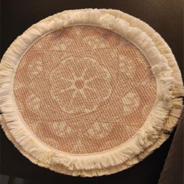 mats & pads round dining placemat handmade bowl plate pad colorful thick linen non slip for table
mats & pads round dining placemat handmade bowl plate pad colorful thick linen non slip for table