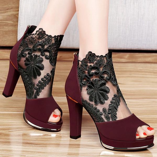 dress shoes yshunij fashion sandals women's heels waterproof fish mouth, Black
dress shoes yshunij fashion sandals women's heels waterproof fish mouth, Black