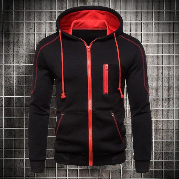 men zipper up sweatshirt autumn hoodie men fashion casual fleece hoodie man casual wear sports clothes slim fit plus size 3xl, Black
men zipper up sweatshirt autumn hoodie men fashion casual fleece hoodie man casual wear sports clothes slim fit plus size 3xl, Black