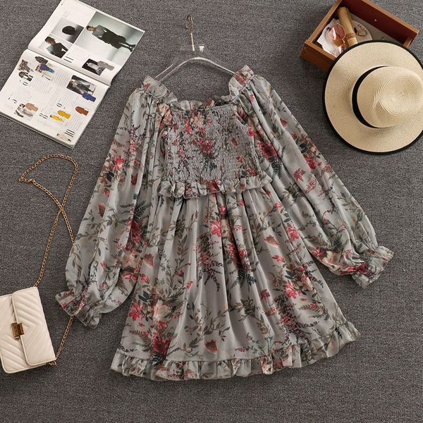 2021 new spring floral print ruffle chiffon mini women vintage long sleeve summer boho beach female party vestidos robe femme t6xr, Black;gray
2021 new spring floral print ruffle chiffon mini women vintage long sleeve summer boho beach female party vestidos robe femme t6xr, Black;gray