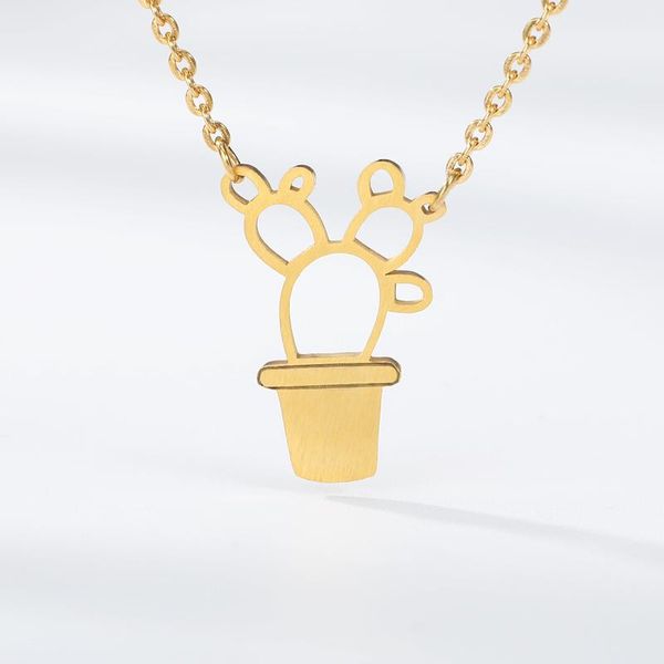 stainess steel pot culture bonsai cactus pendant necklace christmas gift to girfriend gold plated pendant necklace, Silver
stainess steel pot culture bonsai cactus pendant necklace christmas gift to girfriend gold plated pendant necklace, Silver