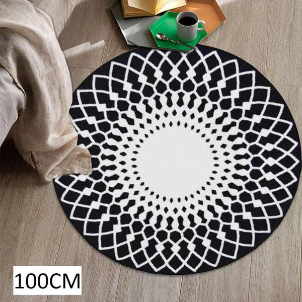 100cm rugs and carpets for home living room black and white geometric ethnic style pattern round carpet rugs for children rooms
100cm rugs and carpets for home living room black and white geometric ethnic style pattern round carpet rugs for children rooms