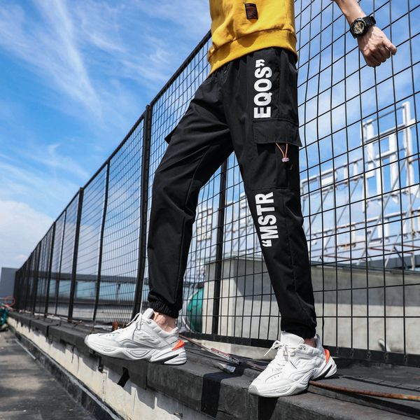 overalls men's summer thin casual pants korean style trendy trousers men's loose multi-pocket functional harem pants workout, Black
overalls men's summer thin casual pants korean style trendy trousers men's loose multi-pocket functional harem pants workout, Black