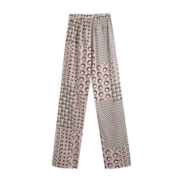 2021 new fashion women geometry print causal trousers vintage style lady long pants elastic high waist pantalon ypby, Black;white
2021 new fashion women geometry print causal trousers vintage style lady long pants elastic high waist pantalon ypby, Black;white