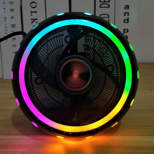 electric fans deskcomputer for mad interl cpu radiator colorful luminous fan led streamer silent cooling
electric fans deskcomputer for mad interl cpu radiator colorful luminous fan led streamer silent cooling
