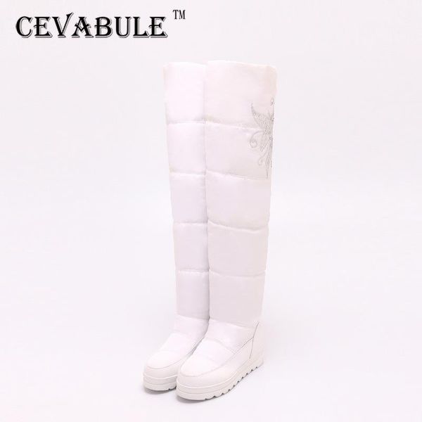 boots cevabule 2021 elegant printed cloth slope heel mid-heeled casual shoes muffin snow winter women tyx, Black
boots cevabule 2021 elegant printed cloth slope heel mid-heeled casual shoes muffin snow winter women tyx, Black