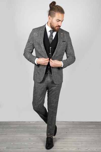 gray-black luxury men 's suit tuxedo square pattern tight-fitting mould daily groom wedding business (blazer pants vest) 2001119 phvr, White;black
gray-black luxury men 's suit tuxedo square pattern tight-fitting mould daily groom wedding business (blazer pants vest) 2001119 phvr, White;black