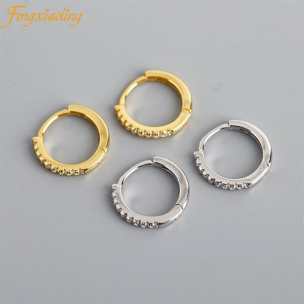 hoop & huggie 100% real 925 sterling silver zircon circle earring for women trendy fine jewelry gift wedding party engagement 2021, Golden;silver
hoop & huggie 100% real 925 sterling silver zircon circle earring for women trendy fine jewelry gift wedding party engagement 2021, Golden;silver