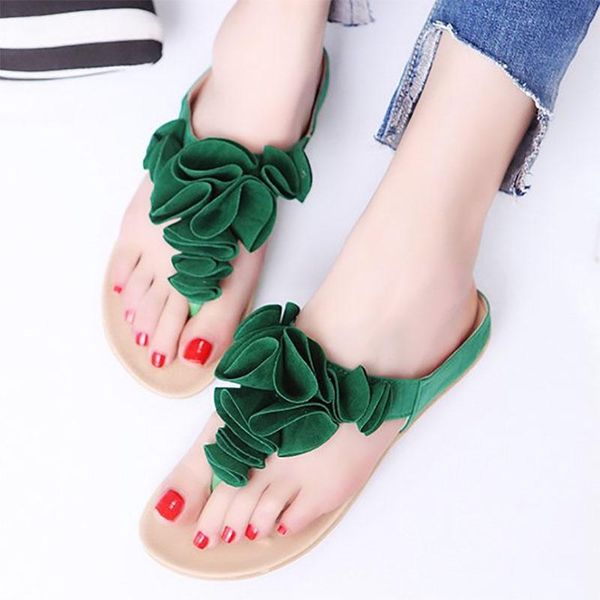 slippers summer fashion outdoor casual shoes women increase soft bottom flat ladies the flowers decoration flip flops, Black
slippers summer fashion outdoor casual shoes women increase soft bottom flat ladies the flowers decoration flip flops, Black