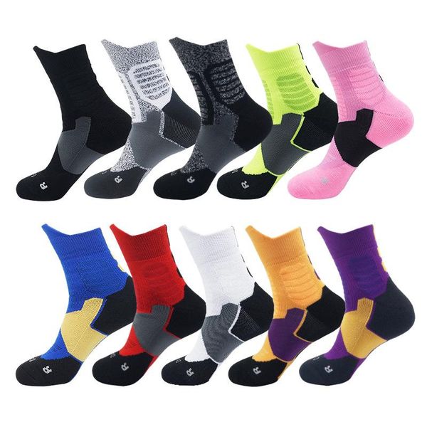 sports socks basketball men no logo towel bottom non-slip cycling for outdoor comfortable running football sock, Black
sports socks basketball men no logo towel bottom non-slip cycling for outdoor comfortable running football sock, Black